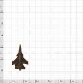 Знак фрачный Самолет СУ-33 на пимсе (2302954) - ВОЕНТОРГ ТЫЛОВИК
