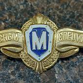 Знак нагрудный Классность рядового состава Мастер на пимсе (2301994) - ВОЕНТОРГ ТЫЛОВИК