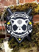 Нашивка ( шеврон патч patch ) тактическая TACTICAT OPURRATIONS 3D PVC на липучке 6,5х8 (2504370) - ВОЕНТОРГ ТЫЛОВИК