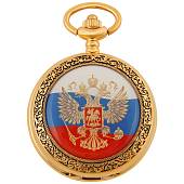 Часы карманные ПОЛЕТ ( POLJOT ) мужские с символикой Следственный комитет РФ 2035/905.6.001 (4104007) - ВОЕНТОРГ ТЫЛОВИК