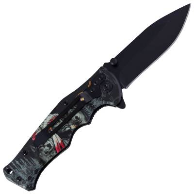 Нож складной BOKER полуавтоматический с клипсой черный (3913065) - HAKKI.RU