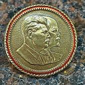 Знак нагрудный Ленин Сталин на пимсе (2305999) - ВОЕНТОРГ ТЫЛОВИК