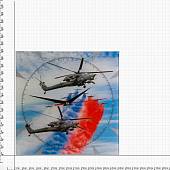 Часы настенные с символикой ВВС ( Воздушно-космические силы ) РФ 28х28 (4102113) - ВОЕНТОРГ ТЫЛОВИК