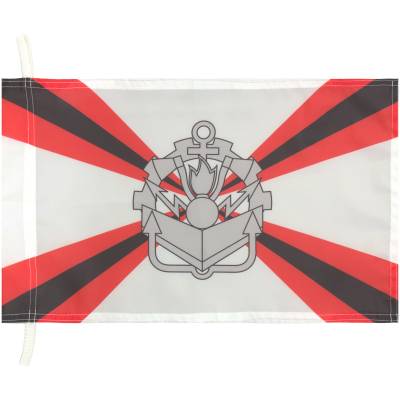 Флаг Инженерные войска РФ 30х40 (4703016) - HAKKI.RU