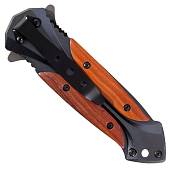 Нож складной BENCHMADE полуавтоматический с клипсой коричневый (3913037) - ВОЕНТОРГ ТЫЛОВИК