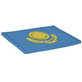 Нашивка ( шеврон патч patch ) тактическая флаг KAZAKHSTAN КАЗАХСТАН 3D PVC ( пластизоль ) на липучке 7х5 голубая (2504136) - ВОЕНТОРГ ТЫЛОВИК