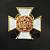 Знак фрачный ( крест ) МО РФ За отличие на пимсе (2302958) - HAKKI