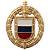 Эмблема ( знак ) петличная ( петлица ) ФСО России золотистая (2102006) - HAKKI