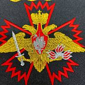 Вымпел с символикой части ГРУ ГШ ВС РФ вышитый средний 13х19 черный (4503094) - ВОЕНТОРГ ТЫЛОВИК