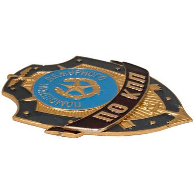 Знак ( жетон ) нагрудный Помощник дежурного по КПП (2304009) - HAKKI.RU
