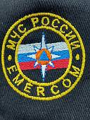 Бейсболка с символикой МЧС России / EMERCOM вышитая черная (1401214) - ВОЕНТОРГ ТЫЛОВИК