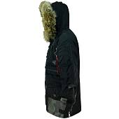 Куртка 726 GEAR аляска с меховым воротником черная (1105135) - ВОЕНТОРГ ТЫЛОВИК