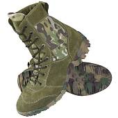 Ботинки с высоким берцем ( берцы ) GARSING ( ГАРСИНГ ) SABOTEUR CAMO MULTI 3390 МО облегченные CAMO-MULTI (1502191) - ВОЕНТОРГ ТЫЛОВИК