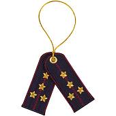 Вымпел мини в авто погоны Капитана ФСИН России вышитый (4501057) - ВОЕНТОРГ ТЫЛОВИК