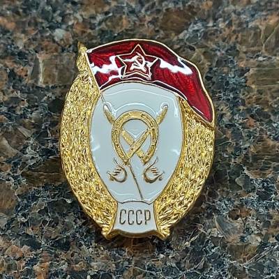 Знак нагрудный Военное кавалерийское училище СССР закрутка (2301938) - HAKKI.RU