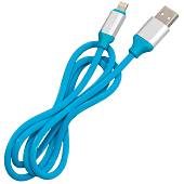 Кабель ( провод ) для зарядки телефона USB / Apple голубой (4002025) - ВОЕНТОРГ ТЫЛОВИК