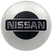 Наклейки на диски литые с логотипом автомобиля НИССАН ( NISSAN ) D-56 мм серебристые (12050001) - ВОЕНТОРГ ТЫЛОВИК