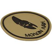 Нашивка ( шеврон патч patch ) тактическая MOLON LABE mo-lone lah-veh 5 3D PVC ( пластизоль ) на липучке D-8 песочная (2504071) - ВОЕНТОРГ ТЫЛОВИК