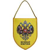 Вымпел мини в авто двухсторонний Флаг России с гербом / Герб Российской Империи (4501961) - ВОЕНТОРГ ТЫЛОВИК