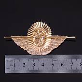 Кокарда МПС СССР золотистая (2105955) - ВОЕНТОРГ ТЫЛОВИК
