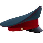 Фуражка для военнослужащих МО офицерская парадная ОВ красный околыш / тулья 8 см уставная морская волна (1406992) - ВОЕНТОРГ ТЫЛОВИК