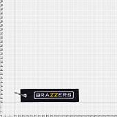 Брелок символикой BRAZZERS вышитый полоса ( лента ) 13х3 черный (4402974) - ВОЕНТОРГ ТЫЛОВИК