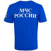 Футболка форменная МЧС России EMERCOM синяя (1212923) - ВОЕНТОРГ ТЫЛОВИК