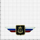 Знак должностной Командующего Северным флотом закрутка (2309025) - ВОЕНТОРГ ТЫЛОВИК