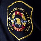 Футболка с символикой Центр специального назначения / Витязь вышитая черная (1208023) - ВОЕНТОРГ ТЫЛОВИК