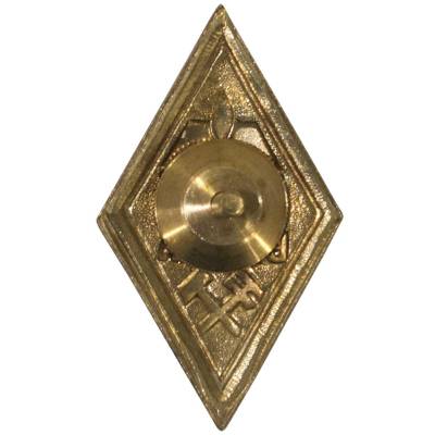 Знак нагрудный ( ромб ) об окончании ВГМХА закрутка (2301260) - HAKKI.RU
