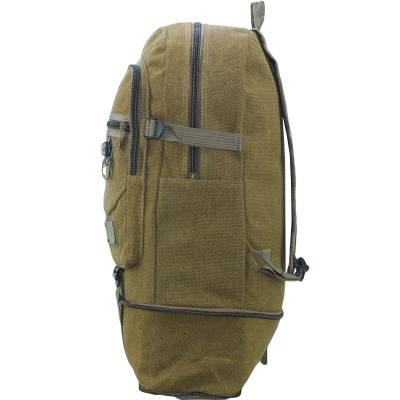 Рюкзак брезентовый Sport 40х32х12 коричневый (3306184) - HAKKI.RU