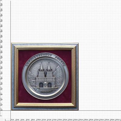 Плакетка ( панно ) Воскресенские ворота 260х260 (4406216) - HAKKI.RU