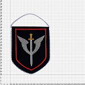 Вымпел малый с вышивкой Полиция Сотрудники спецподразделений (4502052) - ВОЕНТОРГ ТЫЛОВИК