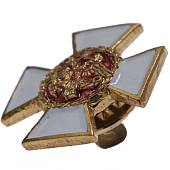 Знак фрачный ( крест ) МО РФ За отличие на пимсе (2302958) - ВОЕНТОРГ ТЫЛОВИК