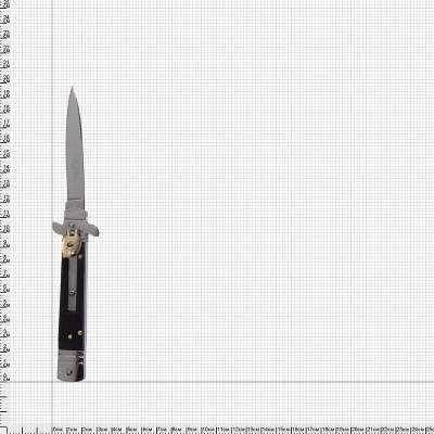 Нож складной MICROTECH автоматический выкидной черный (3913052) - HAKKI.RU