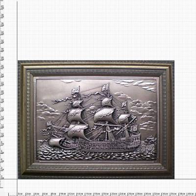 Плакетка ( панно ) Корабль - парусник 280х370 (4406233) - HAKKI.RU