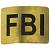 Бляха ( пряжка ) с гравировкой FBI латунная золотистая (1602005) - HAKKI