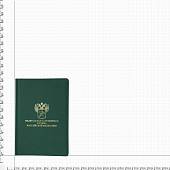 Ежедневник с символикой ФТС РФ недатированный А5 136 л 18-21 золото зеленый (4302017) - ВОЕНТОРГ ТЫЛОВИК