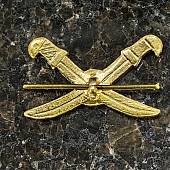 Эмблема ( знак ) петличная ( петлица ) Казачья золотистая (2102111) - ВОЕНТОРГ ТЫЛОВИК