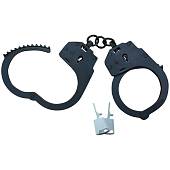 Наручники Handcuffs БР - 1КФ ( БР-С БРС ) КРАБ конвойные с фиксатором вороненые (3204004) - ВОЕНТОРГ ТЫЛОВИК