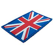Нашивка ( шеврон патч patch ) тактическая флаг GREAT BRITAIN ВЕЛИКОБРИТАНИЯ вышитая на липучке 8х5 синяя (2504258) - ВОЕНТОРГ ТЫЛОВИК