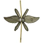 Эмблема ( знак ) петличная ( петлица ) ВВС защитная (2102087) - ВОЕНТОРГ ТЫЛОВИК