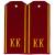 Погоны кадетские на куртку / китель КК красные суконные (2216997) - HAKKI.RU Погоны кадетские на куртку / китель КК красные суконные (2216997) - HAKKI.RU