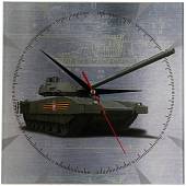 Часы настенные с символикой Танковые войска РФ 28х28 (4102132) - ВОЕНТОРГ ТЫЛОВИК