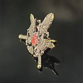Знак фрачный УБЭП ( Управление по борьбе с экономическими преступлениями ) на пимсе (2302114) - ВОЕНТОРГ ТЫЛОВИК