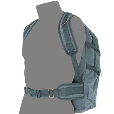 Рюкзак брезентовый 50х32х20 32 л серый (3306192) - HAKKI.RU