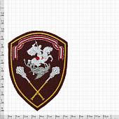 Нашивка ( шеврон ) на рукав ФСВНГ ( Росгвардия ) Центральный округ Управление округа 7,5х10 вышитая краповая (2503422) - ВОЕНТОРГ ТЫЛОВИК