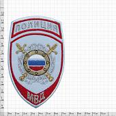 Нашивка ( шеврон ) на рукав Полиция ООП вышитая голубая (2503846) - ВОЕНТОРГ ТЫЛОВИК
