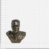 Бюст ( скульптура ) В.Ф. Маргелов настольный 15 см бронзовый (4904974) - ВОЕНТОРГ ТЫЛОВИК