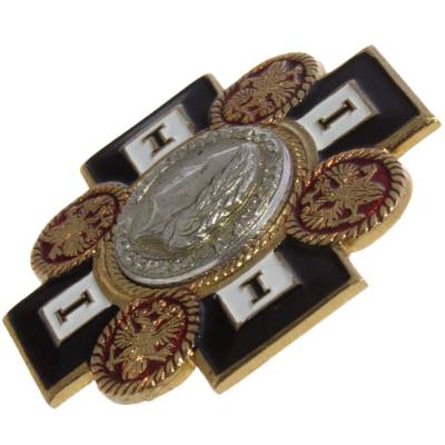 Знак нагрудный ( крест ) Император Петр I / Россия (2301892) - HAKKI.RU